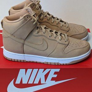 NIKE Dunk High Premium Women's Shoes Vachetta Tan Size W8.5/M7